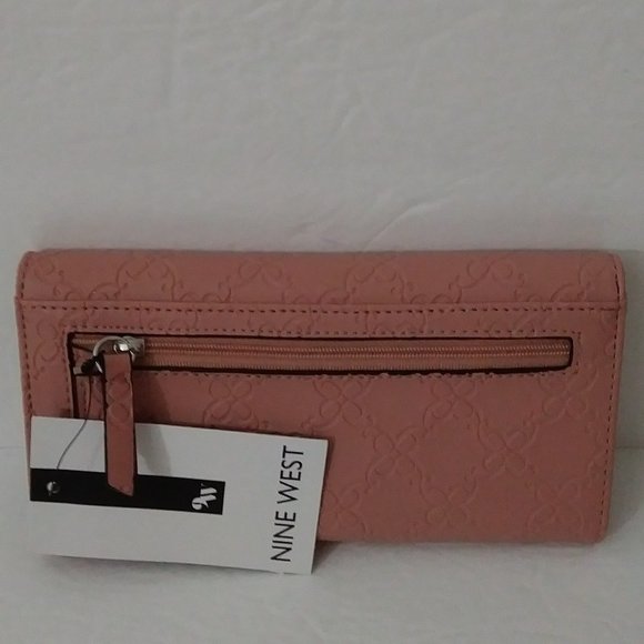 Nine West Pink Rose Quartz Wallet - Picture 12 of 12
